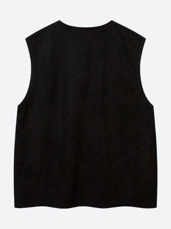 Sigilism Embroidered Sweater Vest