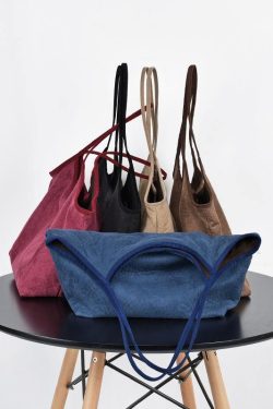 Simple cloth bag handbag retro all-match shoulder bag