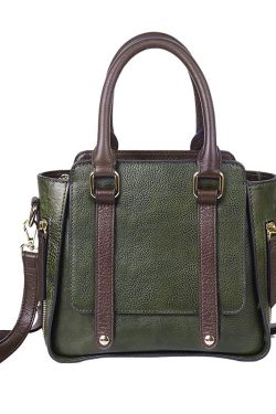 Simple Red Casual Rub color Calf Leather Messenger Bag