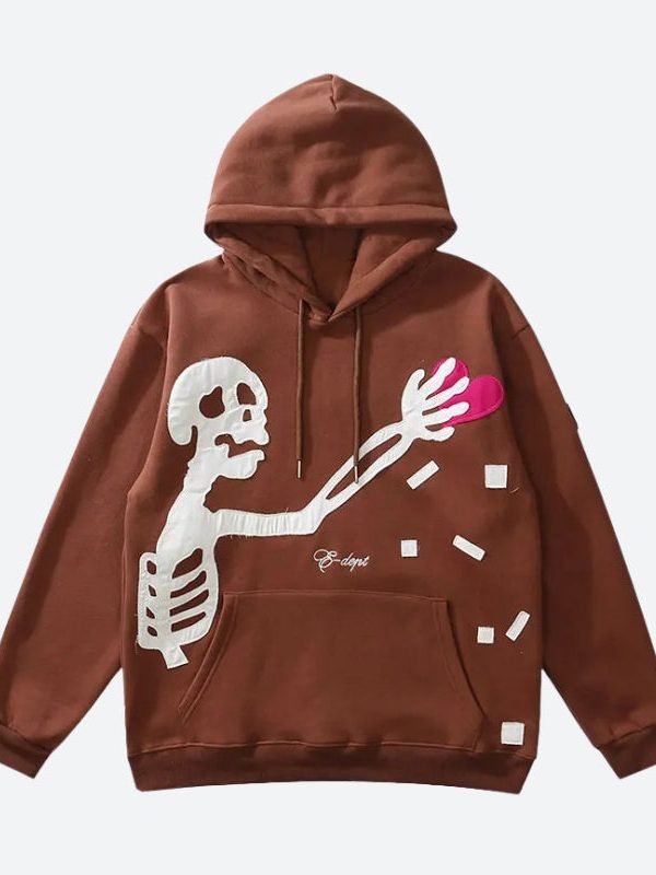 Skeleton Patch Hoodie