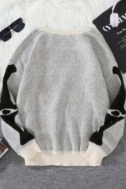 Skeleton Pullover Sweater