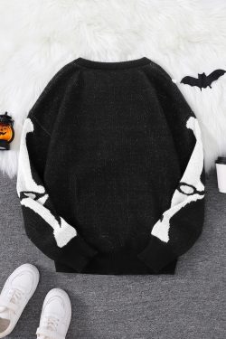 Skeleton Pullover Sweater