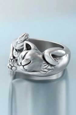 Sleeping Cat Ring