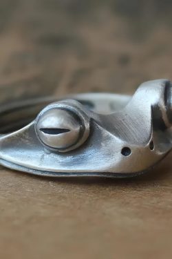 Sleeping Frog Ring