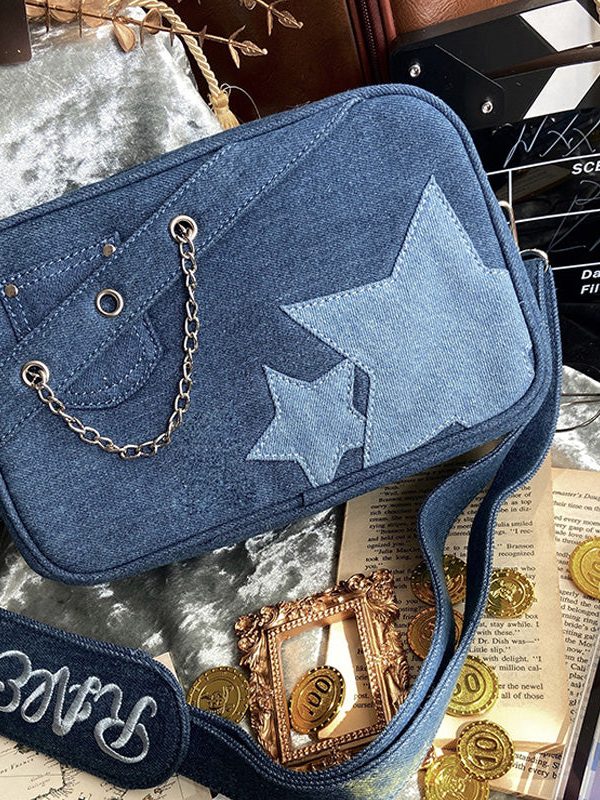 Small Denim Crossbody Ita Bag