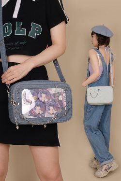 Small Denim Crossbody Ita Bag
