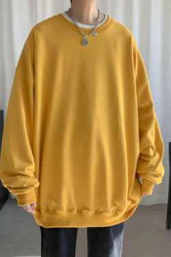 Soft Boy Basic Oversized Sweatshirt