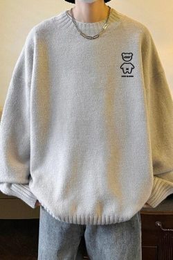 Soft Boy Bear Sweater