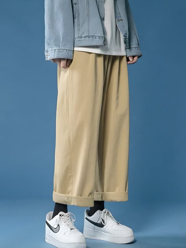 Soft Boy Casual Straight Leg Pants