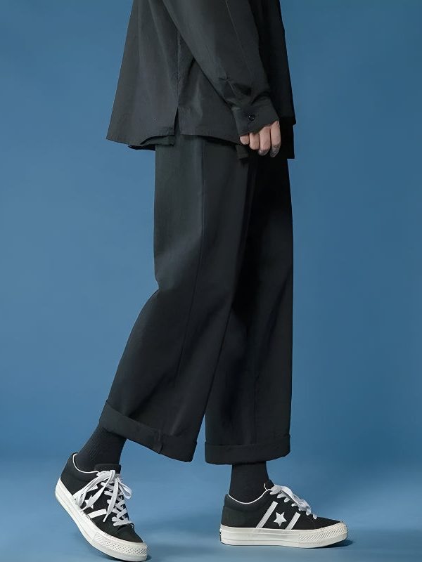 Soft Boy Casual Straight Leg Pants