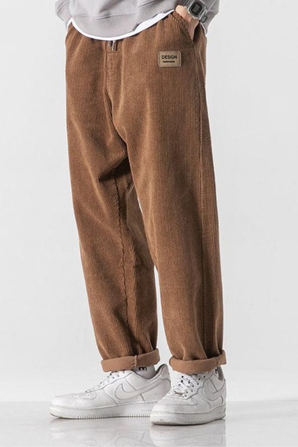Soft Boy Corduroy Jogger Pants