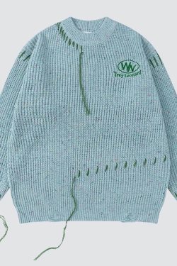 Soft Boy Distressed Sweater