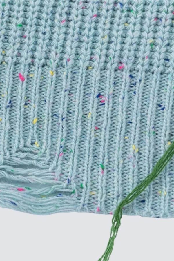 Soft Boy Distressed Sweater