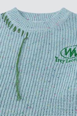 Soft Boy Distressed Sweater