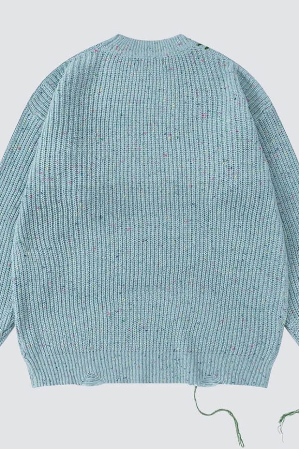 Soft Boy Distressed Sweater