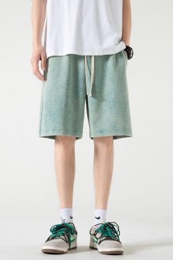 Soft Boy Drawstring Waist Sweatshort