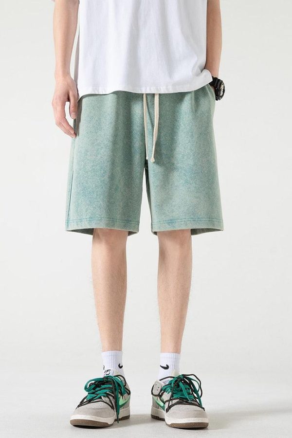 Soft Boy Drawstring Waist Sweatshort