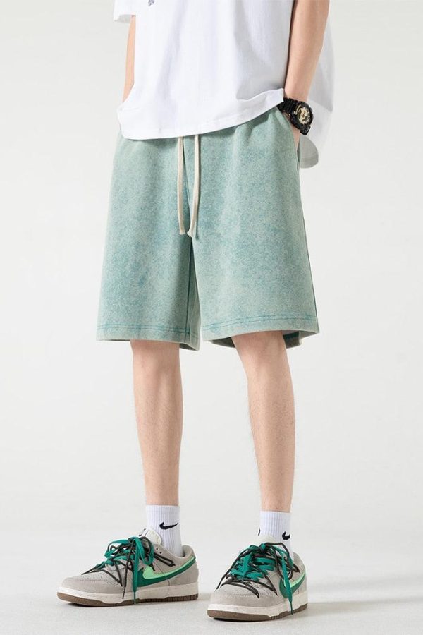 Soft Boy Drawstring Waist Sweatshort