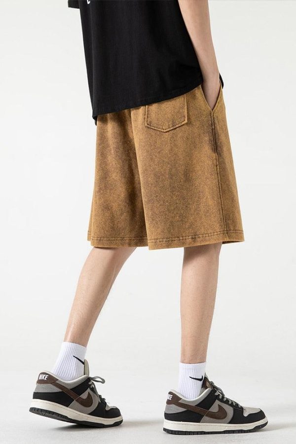 Soft Boy Drawstring Waist Sweatshort