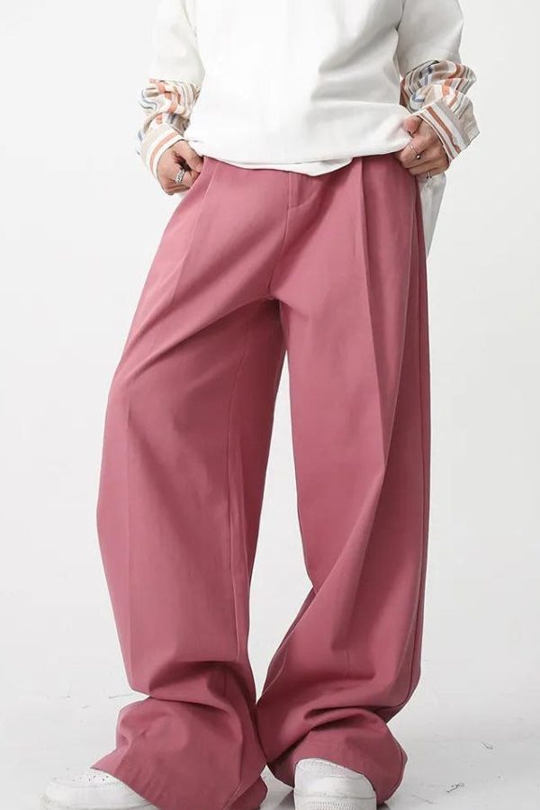 Soft Boy High Waist Baggy Pants