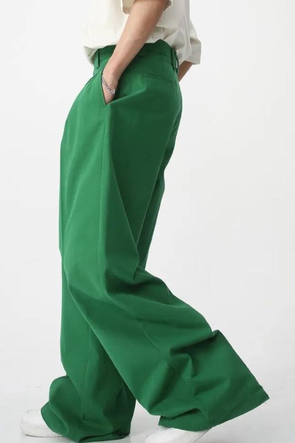 Soft Boy High Waist Baggy Pants