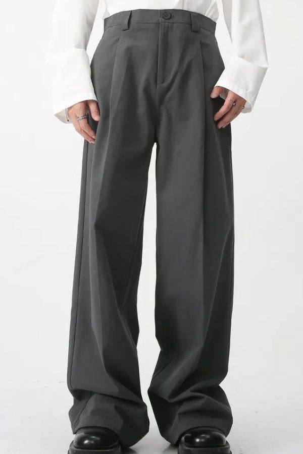 Soft Boy High Waist Baggy Pants