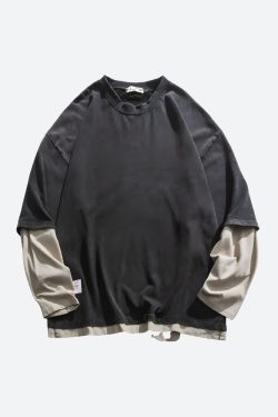 Soft Boy Layered Sleeve Sweatshirt