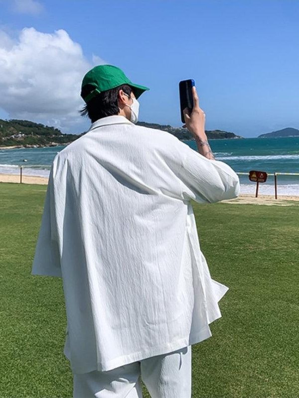 Soft Boy Shirt and Shorts Two Piece Set