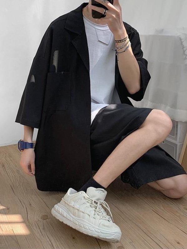 Soft Boy Shirt and Shorts Two Piece Set