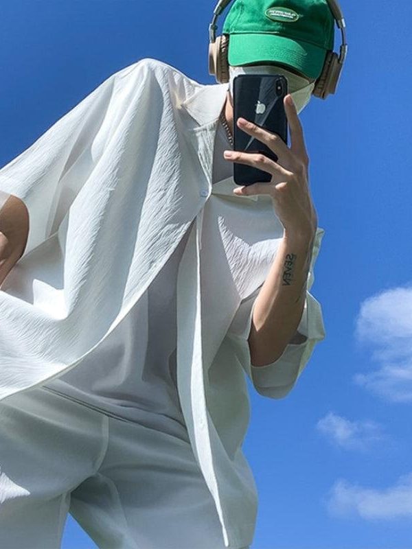 Soft Boy Shirt and Shorts Two Piece Set