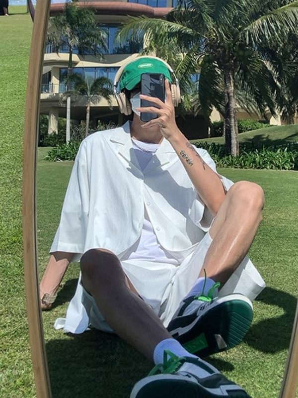 Soft Boy Shirt and Shorts Two Piece Set