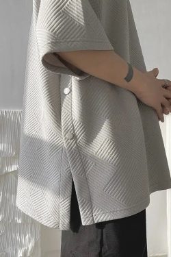 Soft Boy Snap Button Up Tee