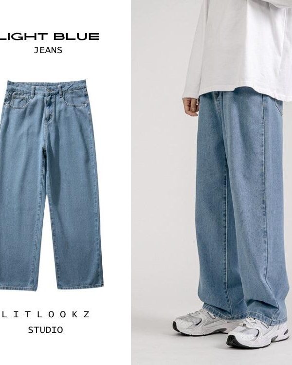 Soft Boy Washed Baggy Jeans