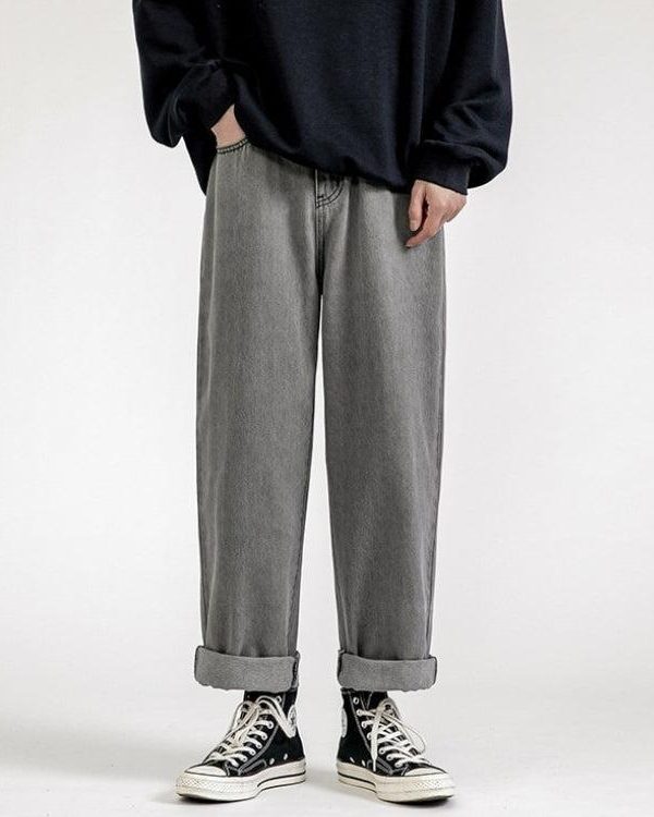 Soft Boy Washed Baggy Jeans