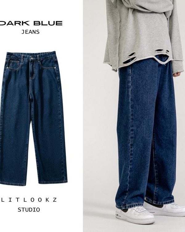 Soft Boy Washed Baggy Jeans