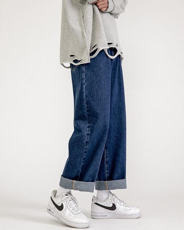 Soft Boy Washed Baggy Jeans