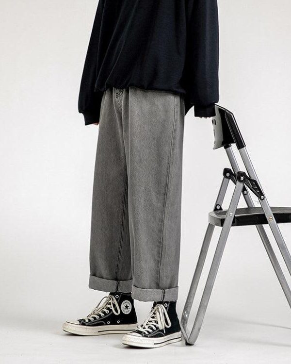 Soft Boy Washed Baggy Jeans