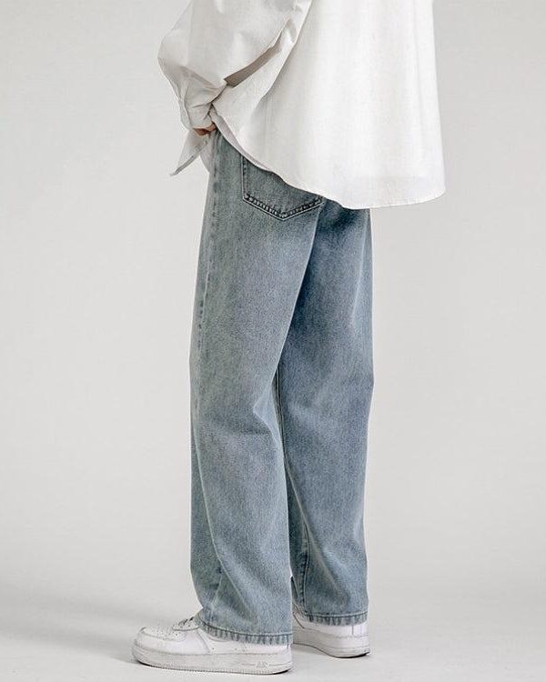 Soft Boy Washed Baggy Jeans