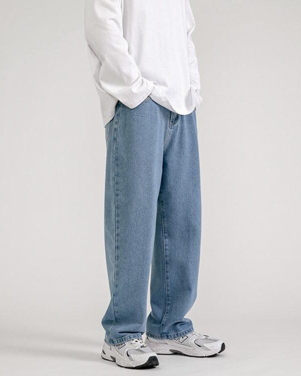 Soft Boy Washed Baggy Jeans