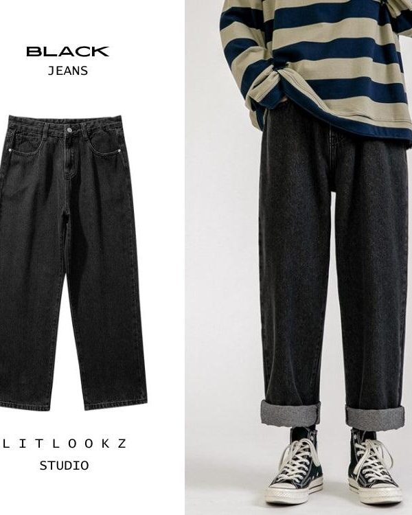 Soft Boy Washed Baggy Jeans