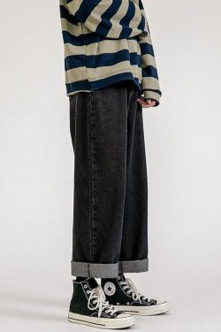 Soft Boy Washed Baggy Jeans