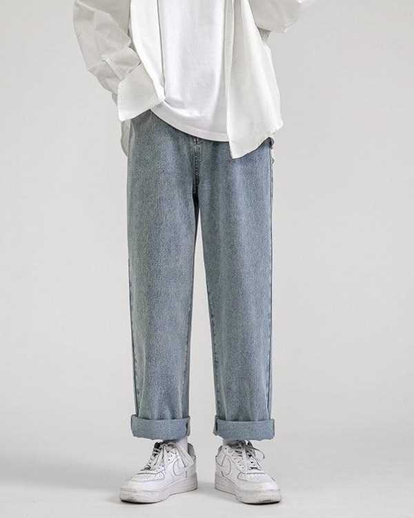 Soft Boy Washed Baggy Jeans