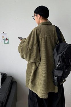 Soft Corduroy Casual Shirt