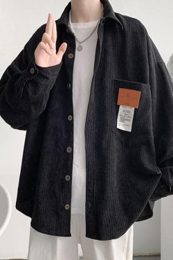Soft Corduroy Casual Shirt