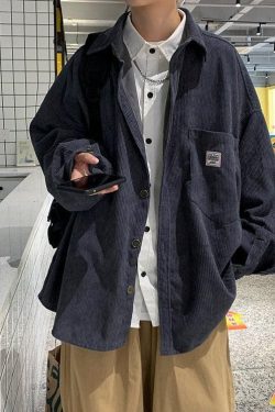 Soft Corduroy Casual Shirt