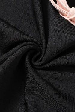 Soft Girl Bow Sweetheart Neckline Top