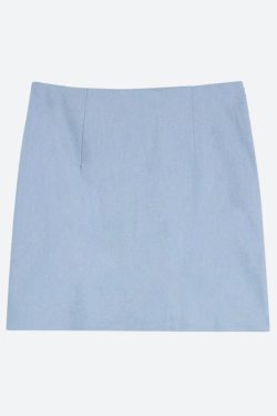 Soft Girl Cat Heart Mini Skirt
