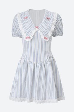 Soft Girl Chelsea Collar Mini Dress