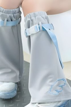 Soft Girl Cloud Wings Leg Warmers