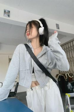 Soft Girl Cropped Hoodie
